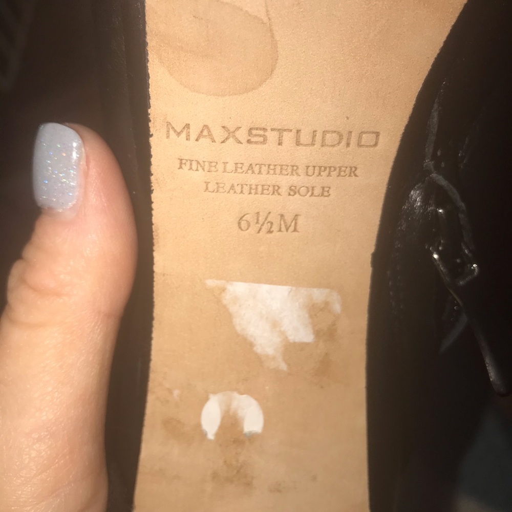 Max Studio 6.5 Open Toe Bootie - image 4